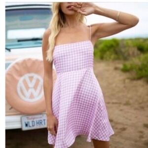 knee length dresses for ladies Micro Mini Dress in Fizz – RESA main image 1